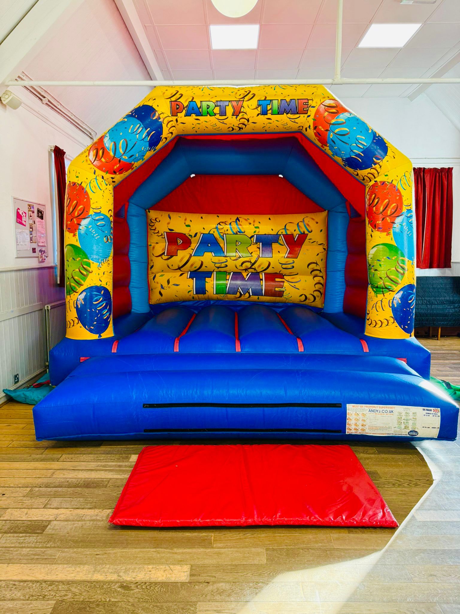 Party Time bouncy castle